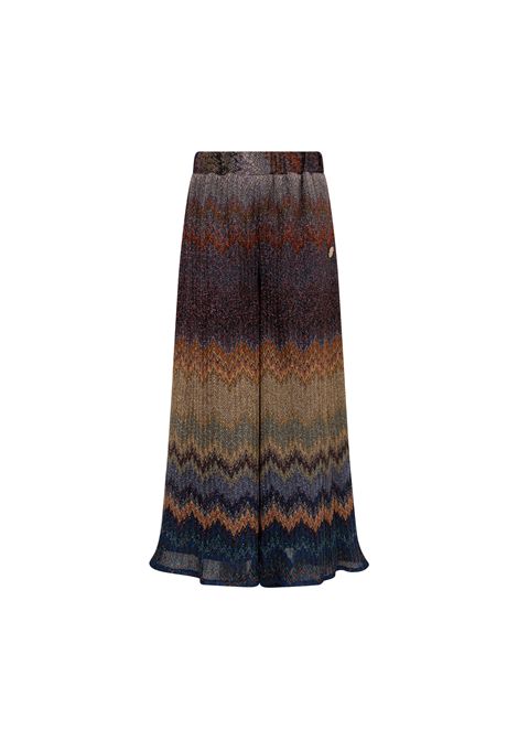 Pantaloni a gamba ampia MISSONI KIDS | MZ6B50 Q0121620MC